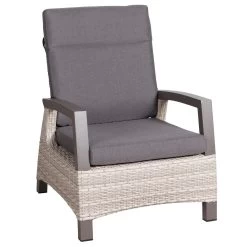 Geflechtsessel 'Neuseeland' Inkl. Auflagen -Fashion Garden Store 3950101001 Geflechtsessel Neuseeland Alugestell Geflecht inkl Auflage 6 83672