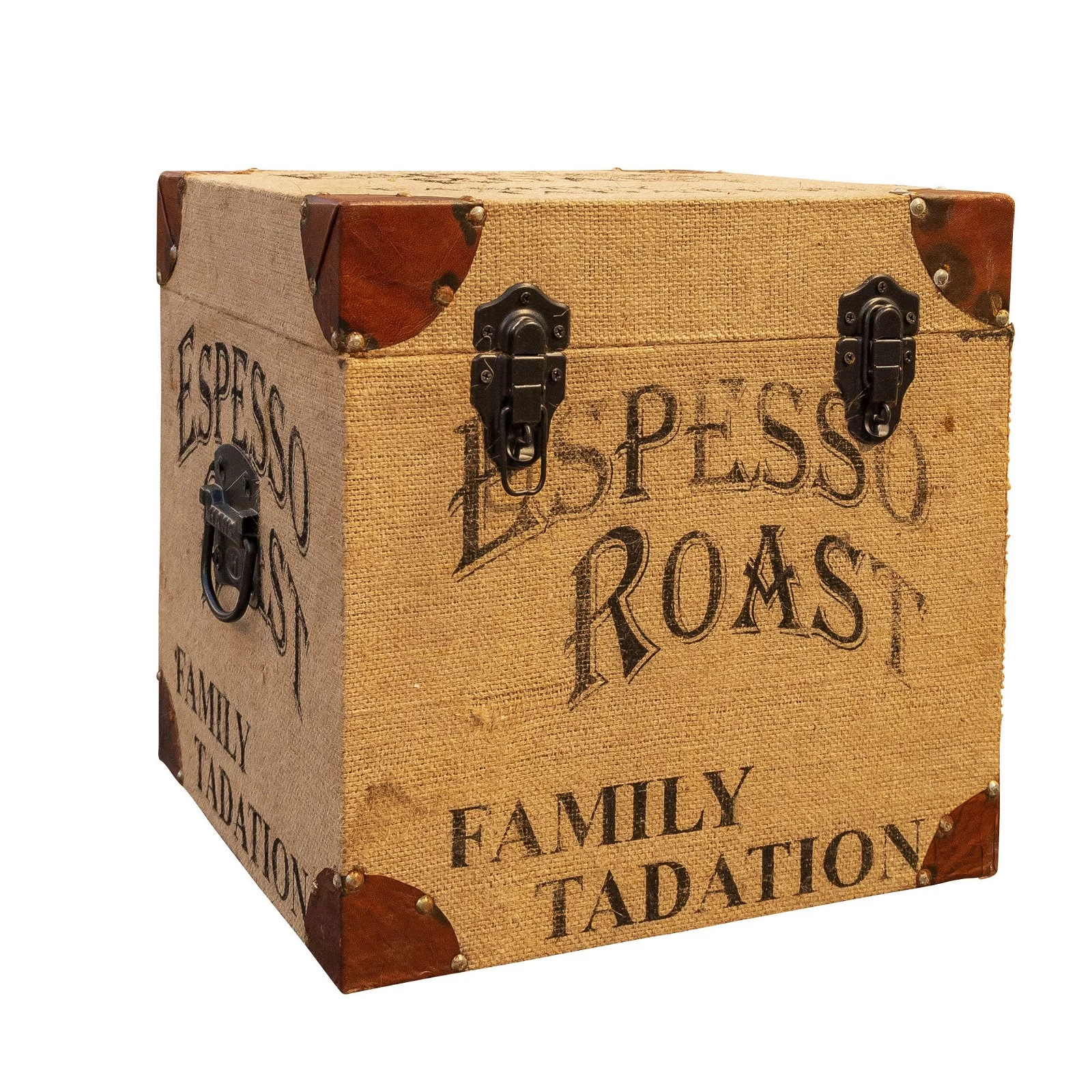 HIMALAYA Truhe Mit Aufdruck, Recyceltes Holz, Ca. Ca. 37 X 37 X 37 Cm 4 HIMALAYA Truhe Mit Aufdruck, Recyceltes Holz, Ca. Ca. 37 X 37 X 37 Cm – Bild 2