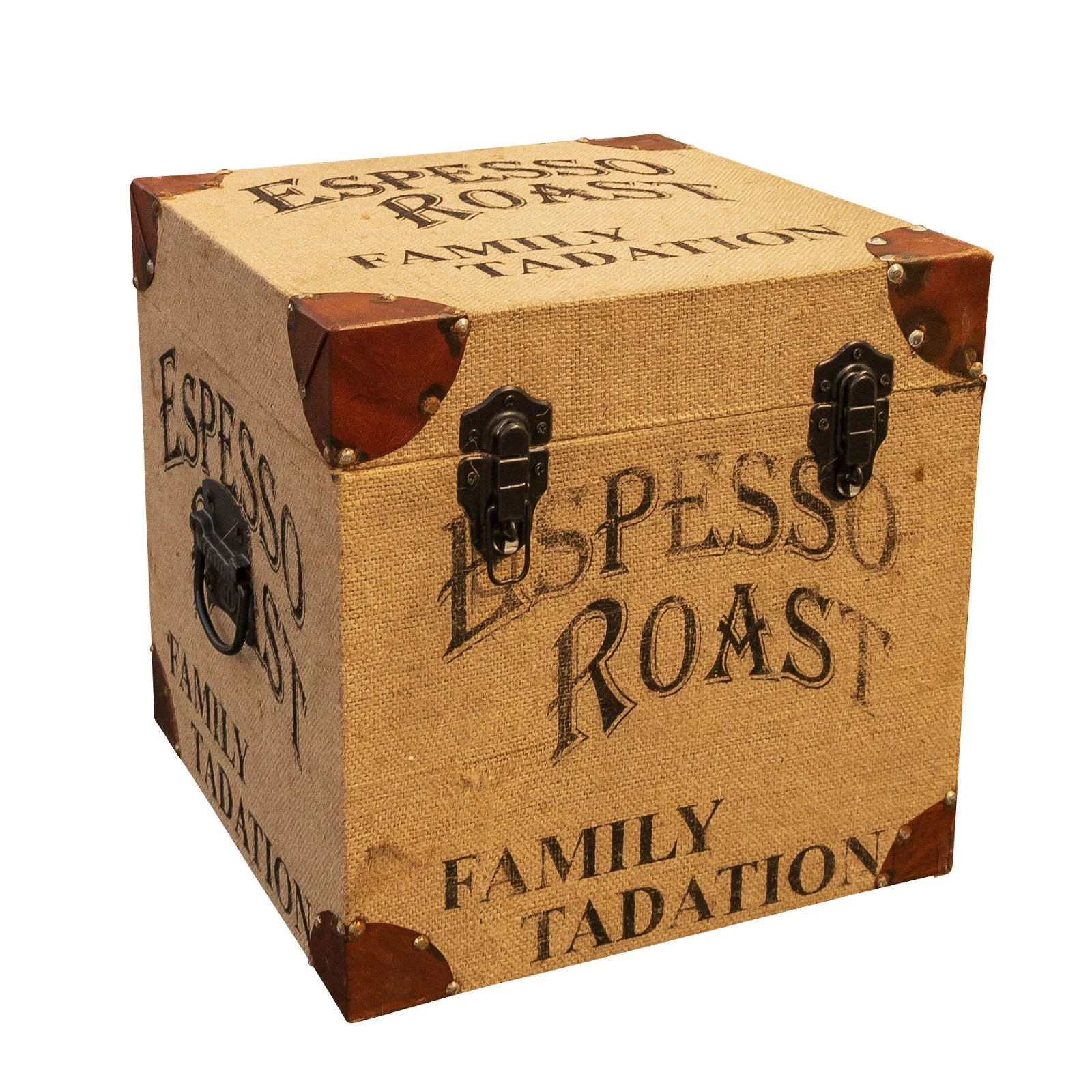 HIMALAYA Truhe Mit Aufdruck, Recyceltes Holz, Ca. Ca. 37 X 37 X 37 Cm 3 HIMALAYA Truhe Mit Aufdruck, Recyceltes Holz, Ca. Ca. 37 X 37 X 37 Cm