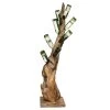 Weinregal 'Baum', Natur, Recyceltes Teakholz -Fashion Garden Store 3980100512 Wine Rack Root 8 bottle 98228