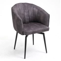 SEBA Drehstuhl 'Washington', Ebony/anthrazit, Ca. 82 X 60 X 60 Cm -Fashion Garden Store 3980100674 SEBA Drehstuhl Washington ebonyanthrazit 2 119513