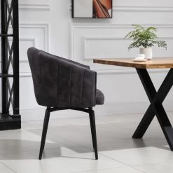 SEBA Drehstuhl 'Washington', Ebony/anthrazit, Ca. 82 X 60 X 60 Cm -Fashion Garden Store 3980100674 SEBA Drehstuhl Washington ebonyanthrazit 3 119512