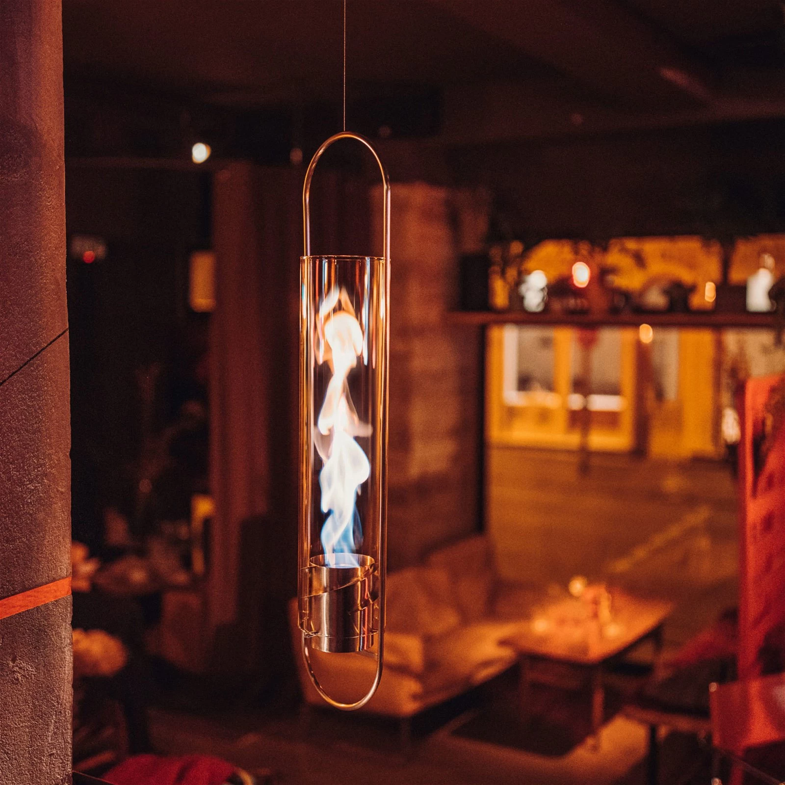 SPIN 120 Hängefeuer, Silber, Edelstahl, 79 X 16 X 12 Cm 6 SPIN 120 Hängefeuer, Silber, Edelstahl, 79 X 16 X 12 Cm – Bild 4