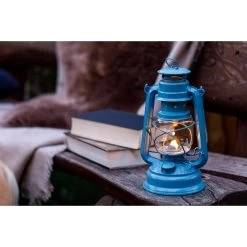Feuerhand Sturmlaterne 'Baby Special 267', Blau, 26,5 X 13,5 X 15 Cm -Fashion Garden Store 3990100187 feuerhand sturmlaterne 2 121563