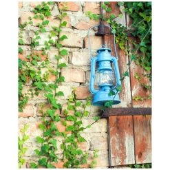 Feuerhand Sturmlaterne 'Baby Special 267', Blau, 26,5 X 13,5 X 15 Cm -Fashion Garden Store 3990100187 feuerhand sturmlaterne 7 121568