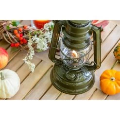 Feuerhand Sturmlaterne 'Baby Special 267', Olive, 26,5 X 13,5 X 15 Cm -Fashion Garden Store 3990100192 feuerhand sturmlaterne 4 121600