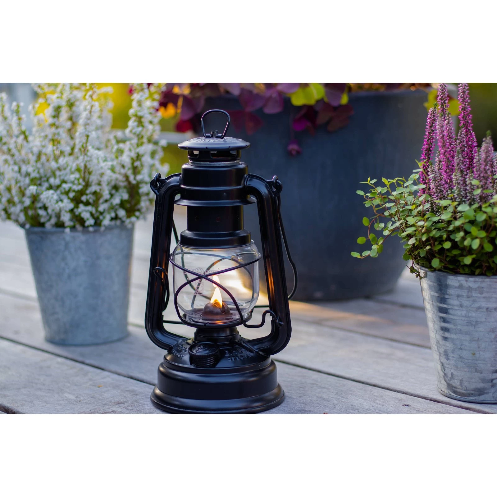 Feuerhand Sturmlaterne 'Baby Special 276', Mattschwarz, 26,5 X 13,5 X 15 Cm 6 Feuerhand Sturmlaterne 'Baby Special 276', Mattschwarz, 26,5 X 13,5 X 15 Cm – Bild 4