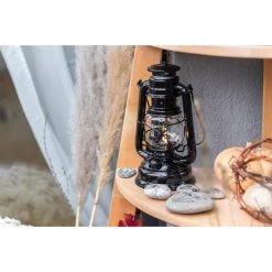 Feuerhand Sturmlaterne 'Baby Special 276', Tiefschwarz, 26,5 X 13,5 X 15 Cm -Fashion Garden Store 3990100199 feuerhand sturmlaterne 3 121840