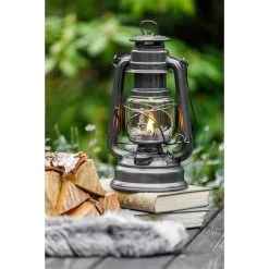 Feuerhand Sturmlaterne 'Baby Special 276', Sparkling Iron, 26,5 X 13,5 X 15 Cm -Fashion Garden Store 3990100201 feuerhand sturmlaterne 2 121852