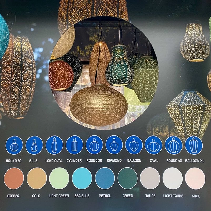 Solarlaterne 'Cylinder 18 Mandela', Light Taupe, Ø 18 X 33 Cm 5 Solarlaterne 'Cylinder 18 Mandela', Light Taupe, Ø 18 X 33 Cm – Bild 3