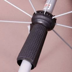 Doppler Rechteckschirm 'Active Paragon', Ca. 180 X 120 Cm -Fashion Garden Store Active 180x120 greige Schieber Seitenansicht 67391